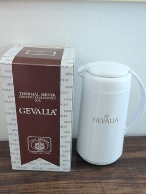 Vintage Insulated Thermal Coffee Server By Gevalia New
